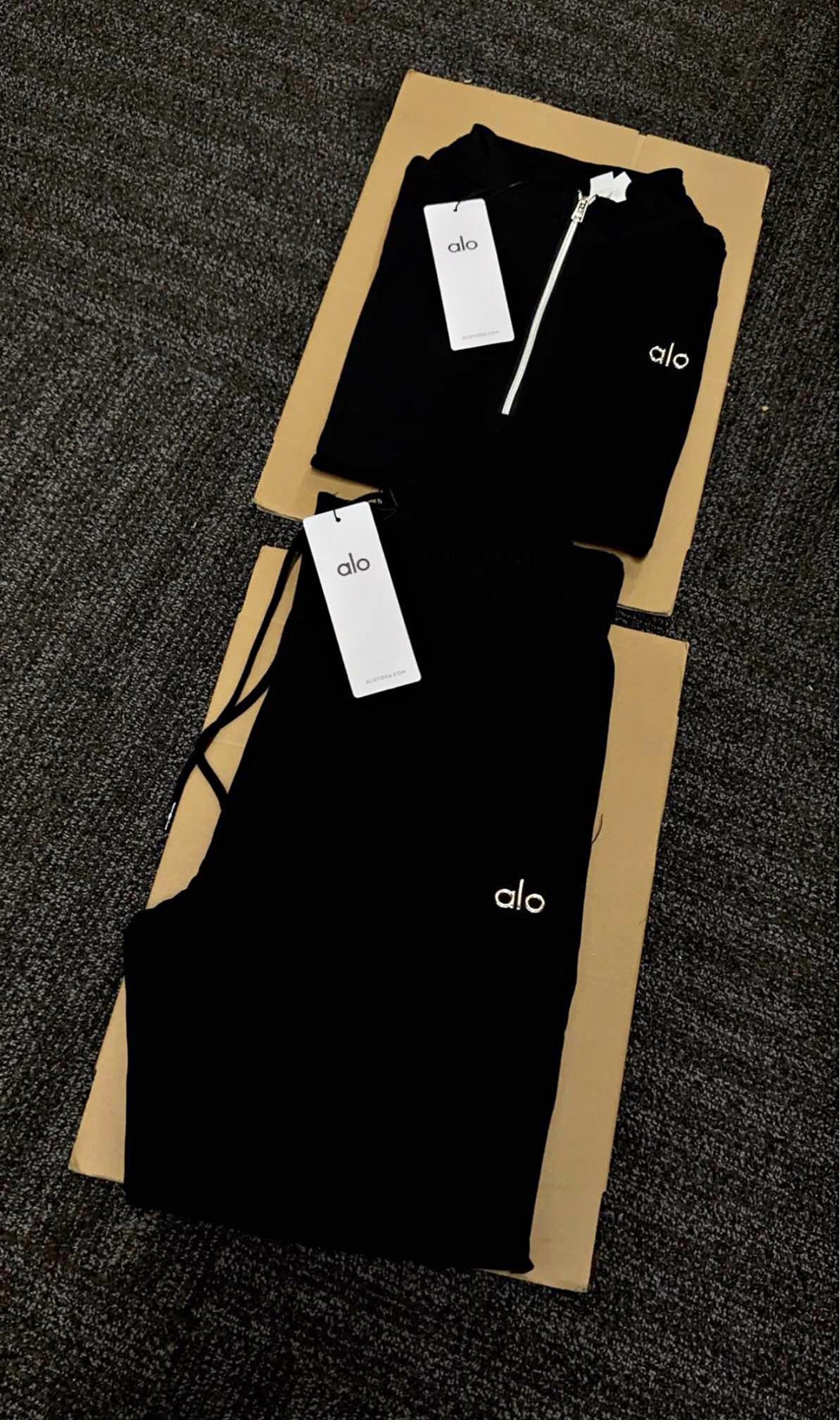 Quarter zip set